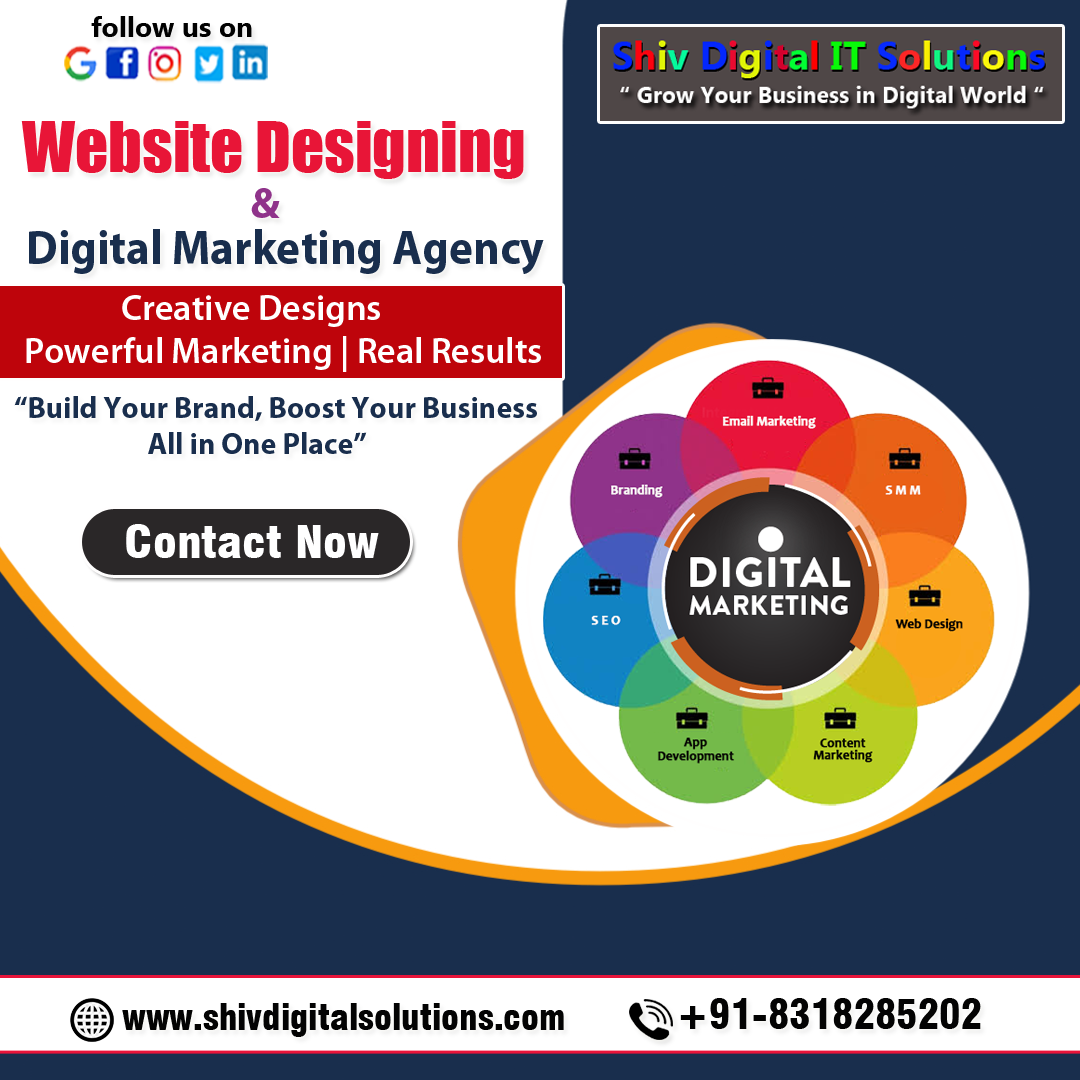  Website Designing Services in Rajkot